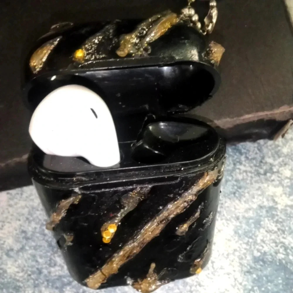 Bluetooth earbuds and portable chargercase